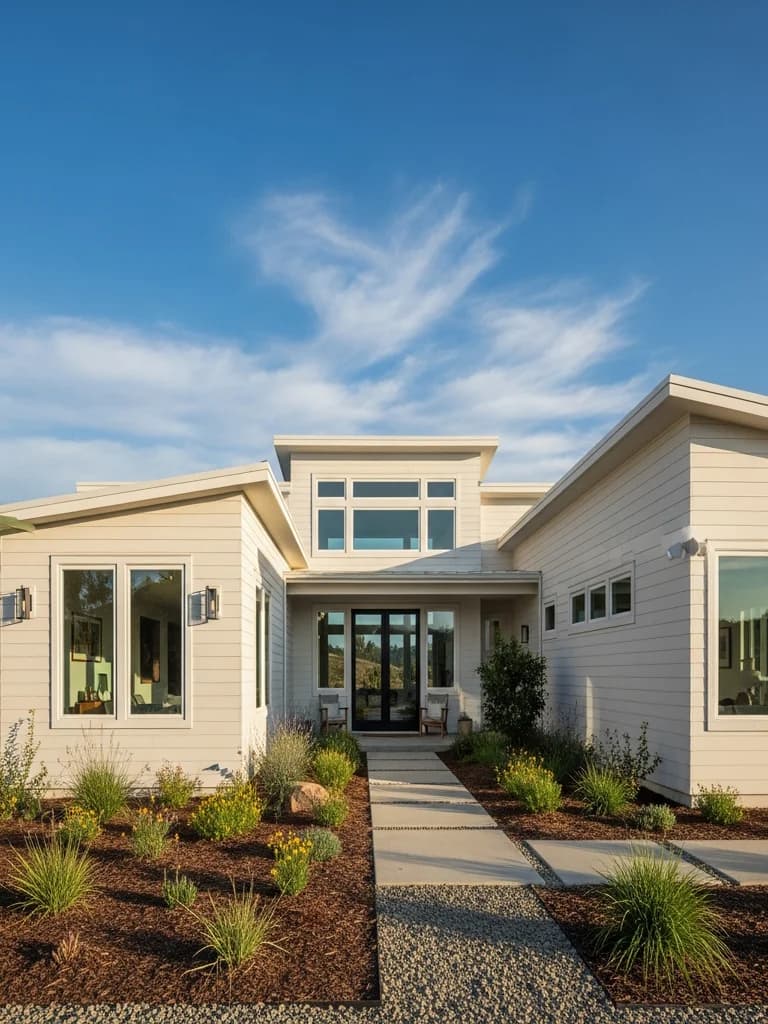 Representative Class A non-combustible exterior in the Fire-Hardened Exterior style — the kind of work Sierra Siding builds in Northern California